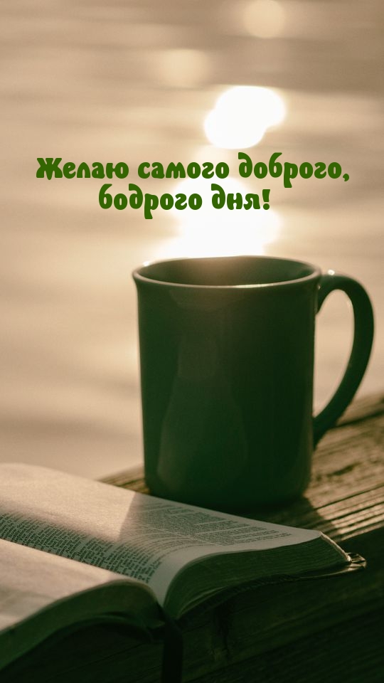 Желаю самого доброго, бодрого дня!