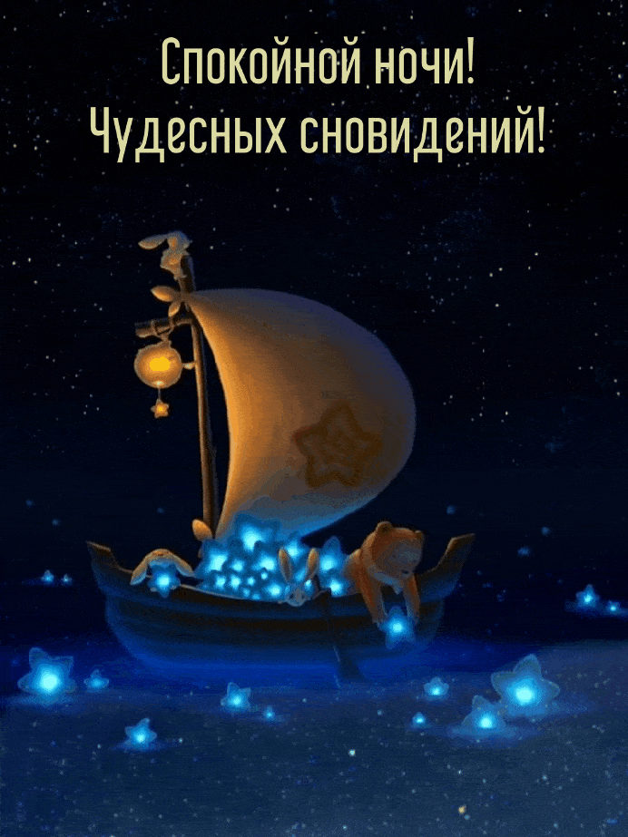 Спокойной ночи! Чудесных сновидений!