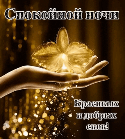 Спокойной ночи! Красивых и добрых снов!