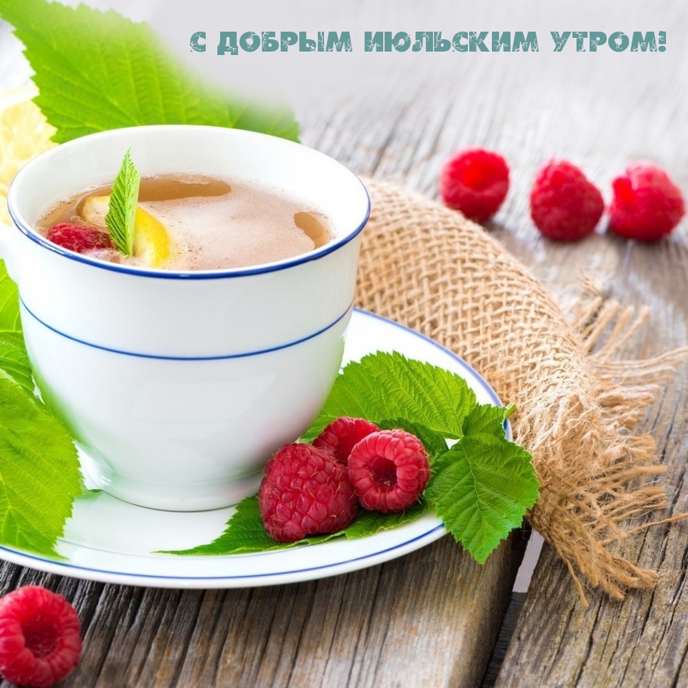 С добрым июльским утром!