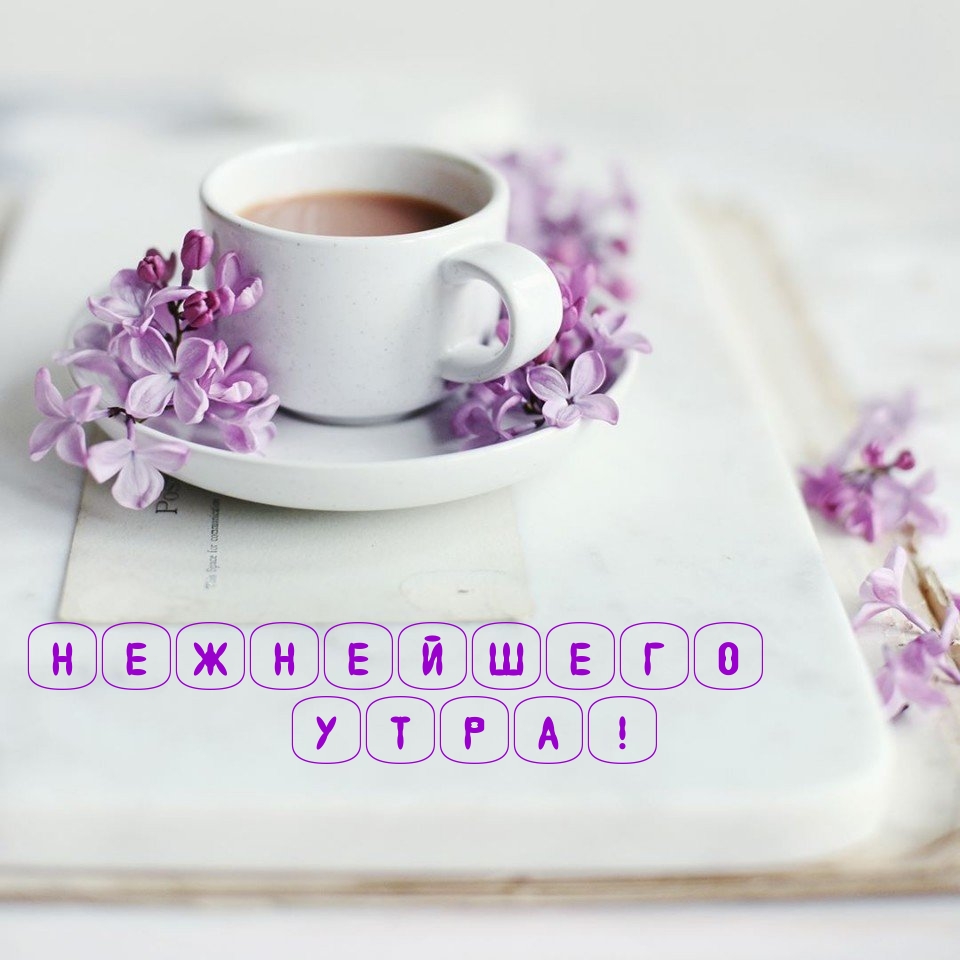 Нежнейшего утра!