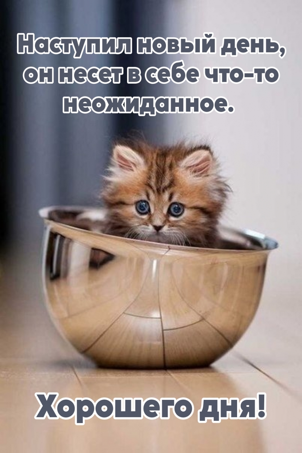 Новый день несет в себе что-то неожиданное