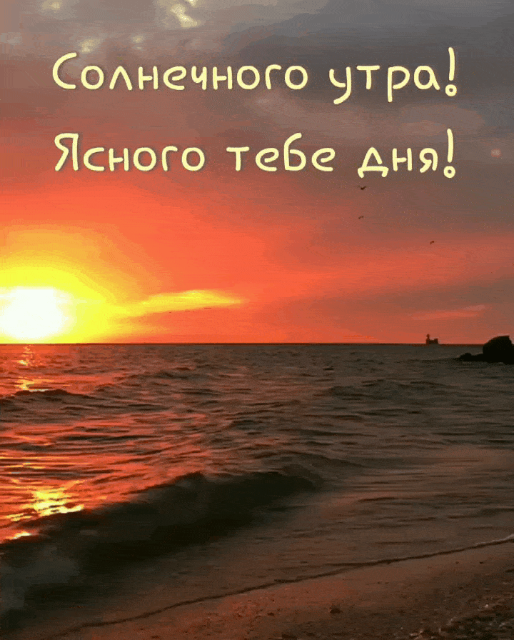 Солнечного утра! Ясного тебе дня!