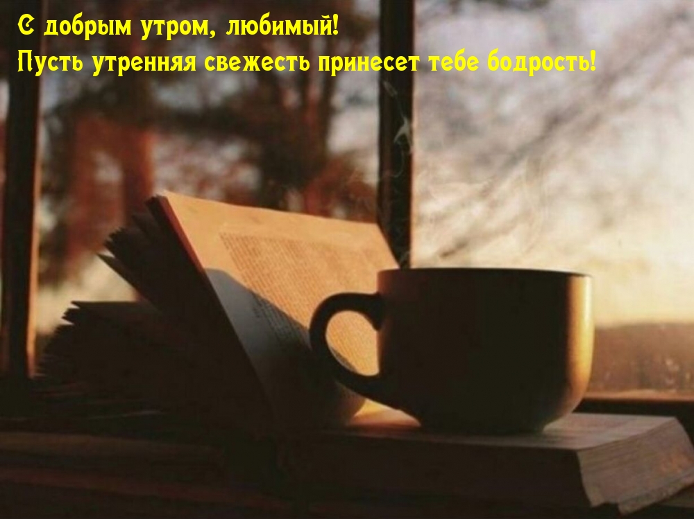 Пусть утренняя свежесть принесет тебе бодрость!