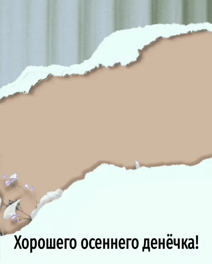Хорошего осеннего денёчка!