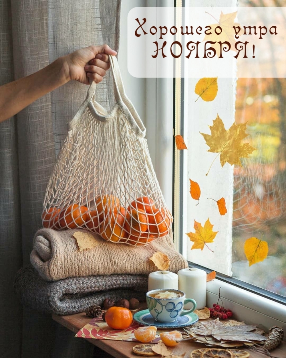 Хорошего утра НОЯБРЯ!
