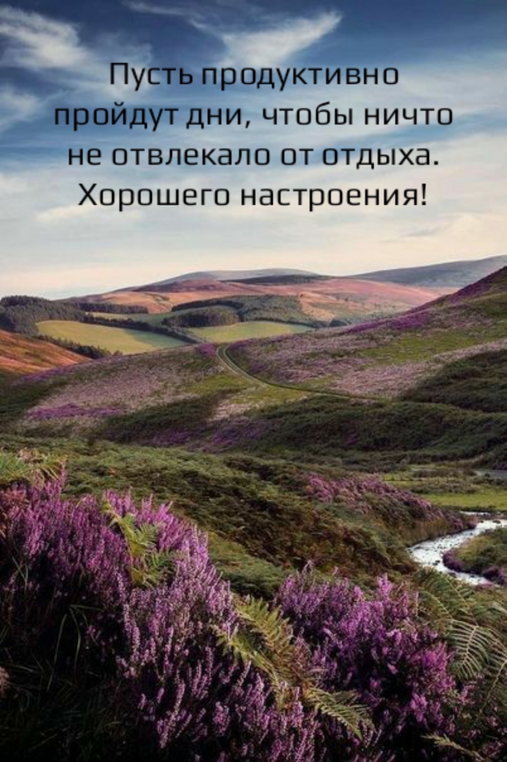 Чтобы ничто не отвлекало от отдыха. Хорошего настроения!