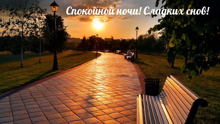 Картинка - Спокойной ночи! Сладких снов!.