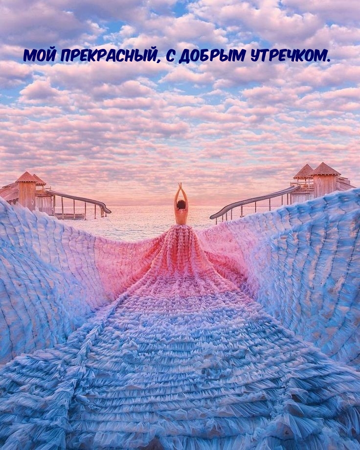 Мой прекрасный, с добрым утречком.