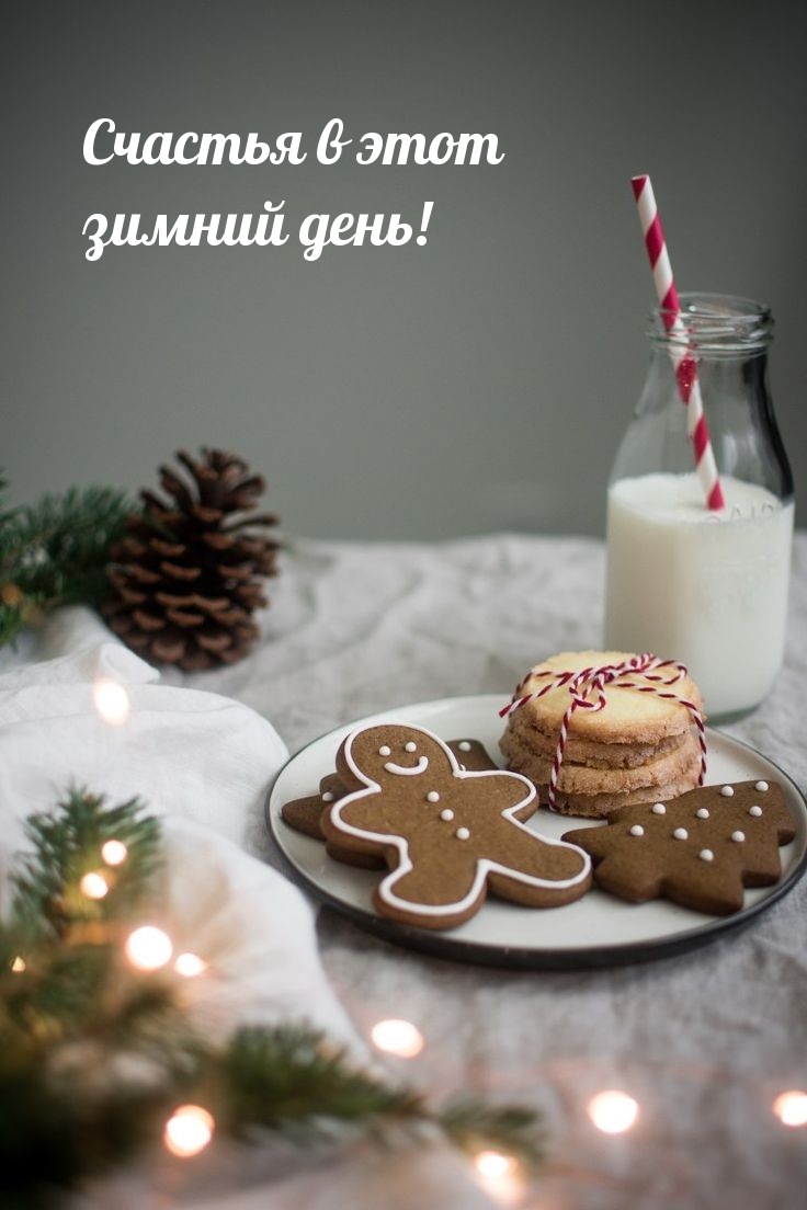 Счастья в этот зимний день!