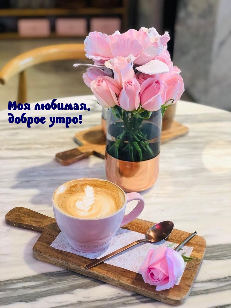 Моя любимая, доброе утро!