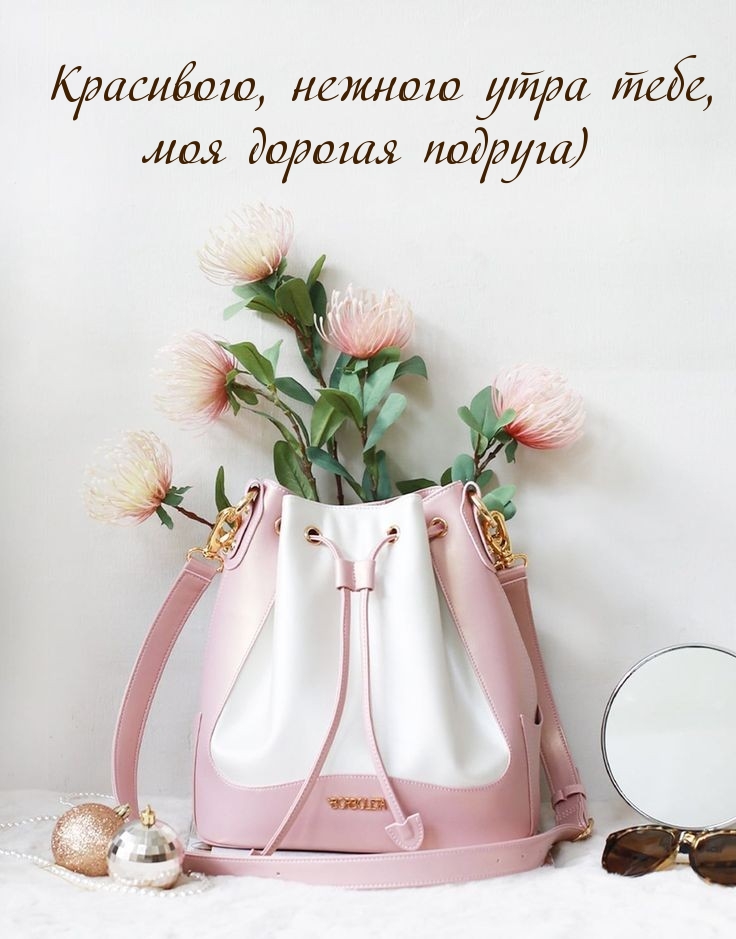 Красивого, нежного утра тебе, моя дорогая подруга)