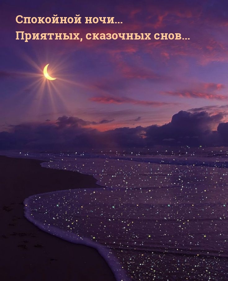 Спокойной ночи… Приятных, сказочных снов…