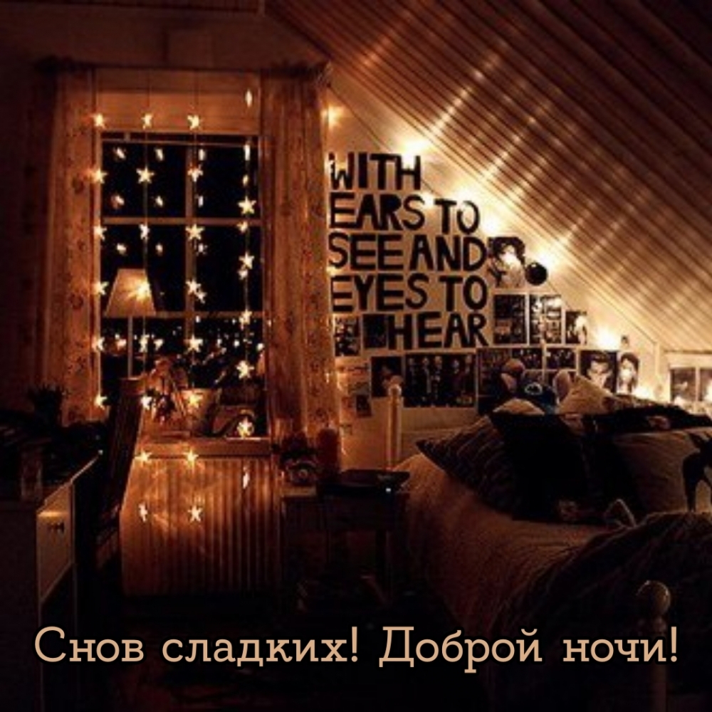 Снов сладких! Доброй ночи!