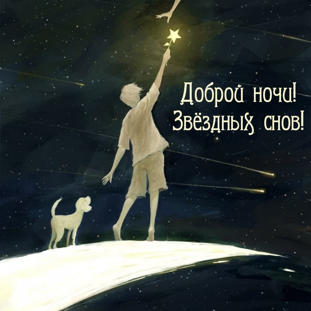 Доброй ночи! Звёздных снов!