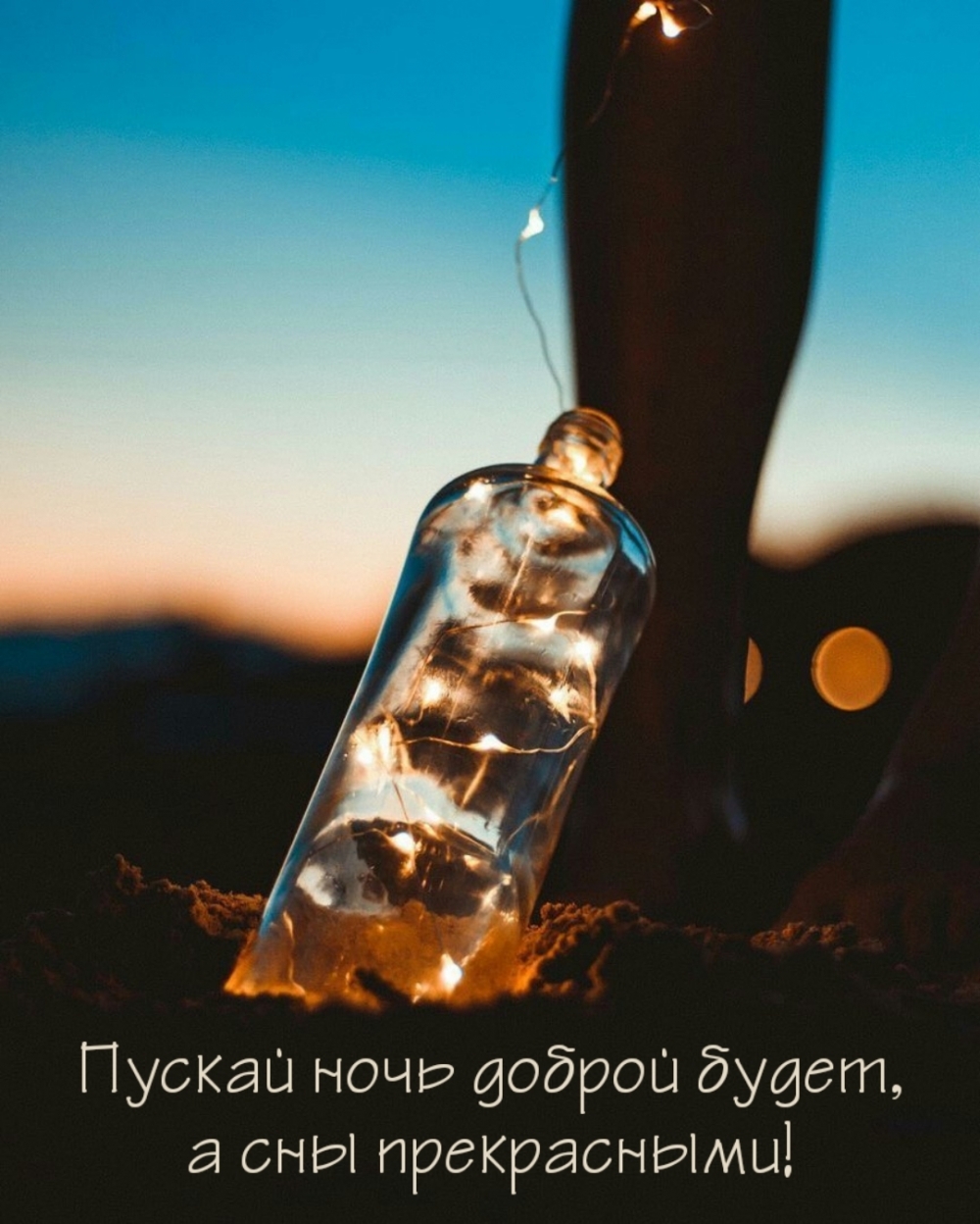 Пускай ночь доброй будет, а сны прекрасными!