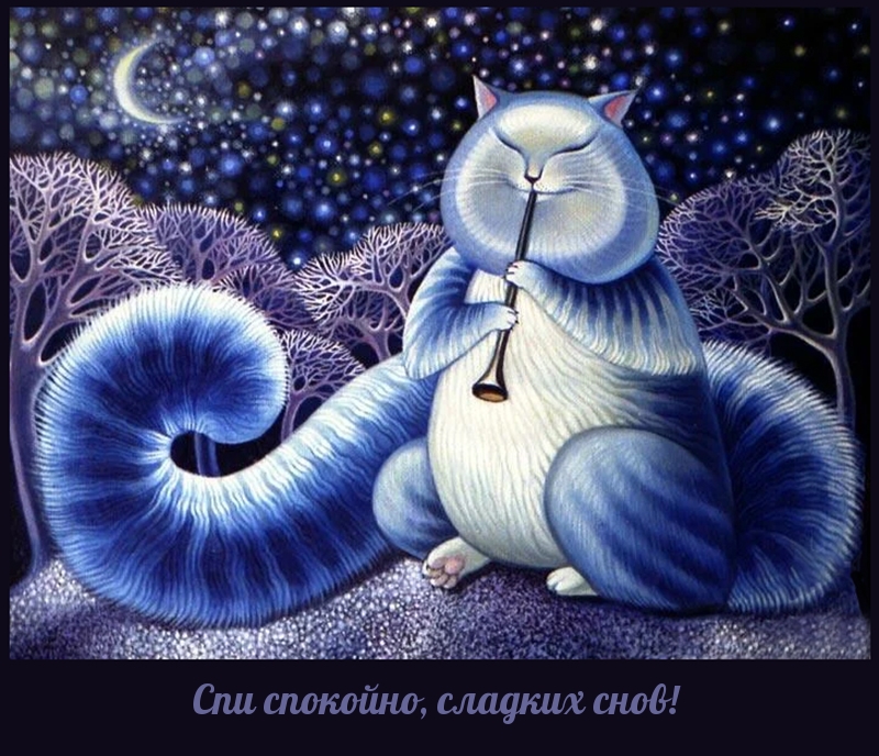 Спи спокойно, сладких снов!