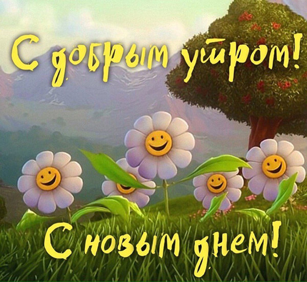 С добрым утром! С новым днем!