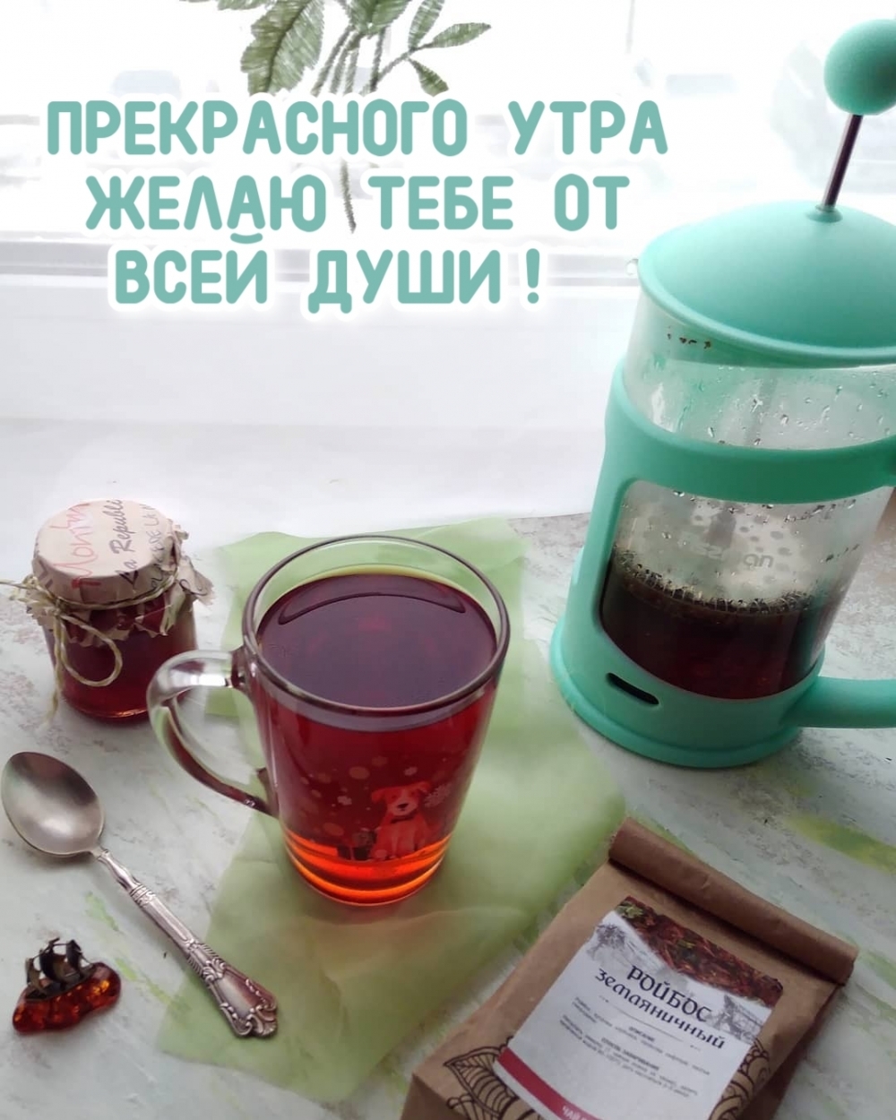 ПРЕКРАСНОГО УТРА ЖЕЛАЮ ТЕБЕ ОТ ВСЕЙ ДУШИ!