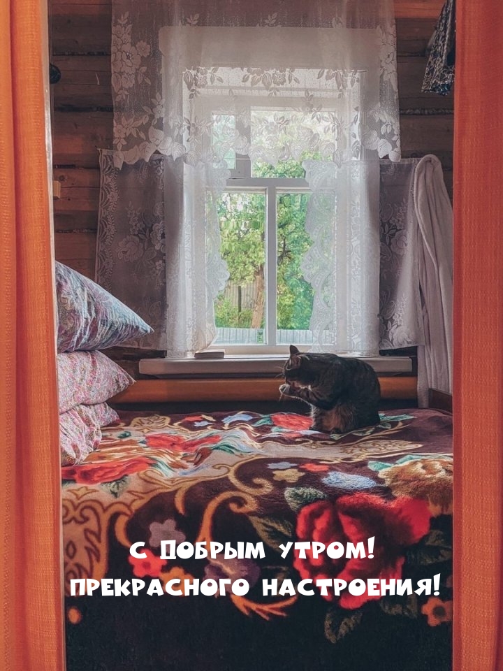 С добрым утром! Прекрасного настроения!