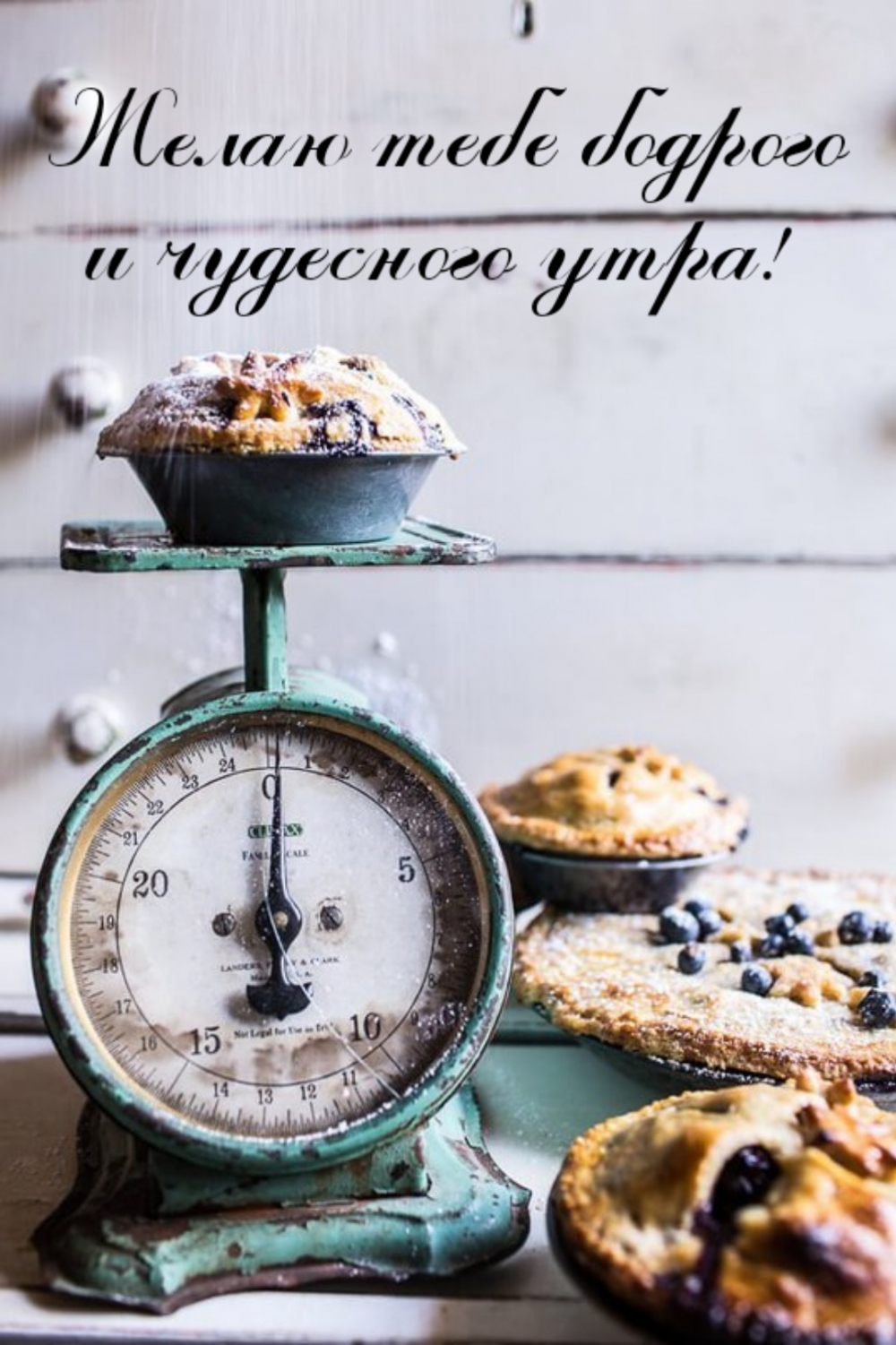Желаю тебе бодрого и чудесного утра!