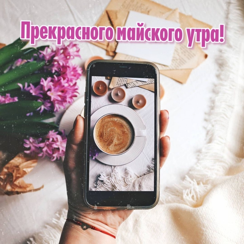 Прекрасного майского утра!