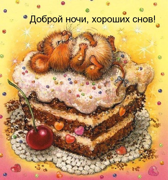 Доброй ночи, хороших снов!