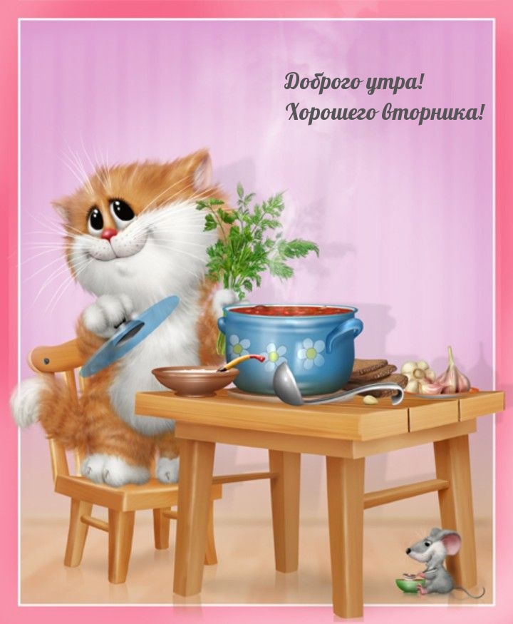 Доброго утра! Хорошего вторника!