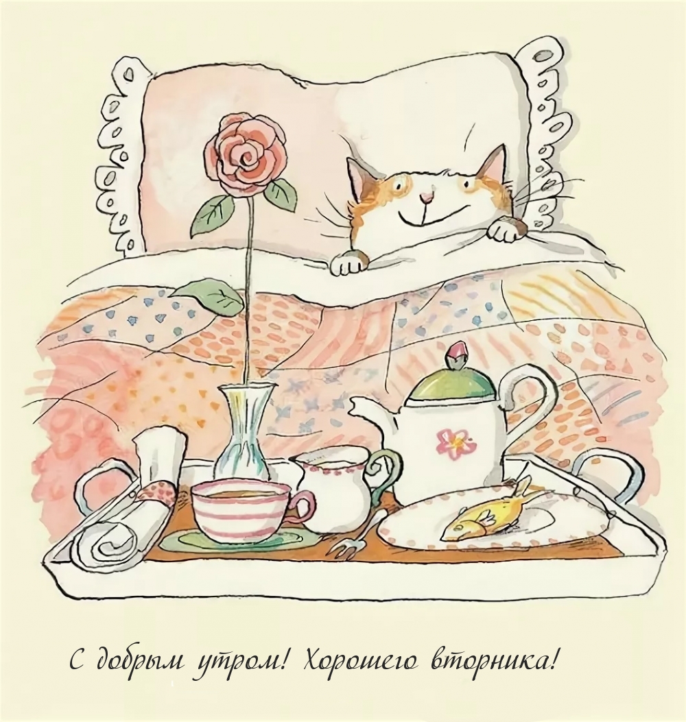 С добрым утром! Хорошего вторника!