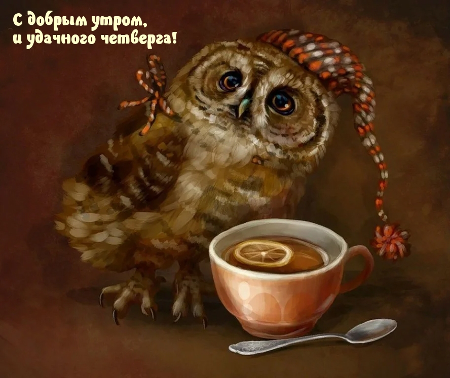 С добрым утром, и удачного четверга!