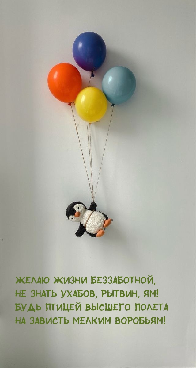 Желаю жизни беззаботной, не знать ухабов, рытвин, ям!