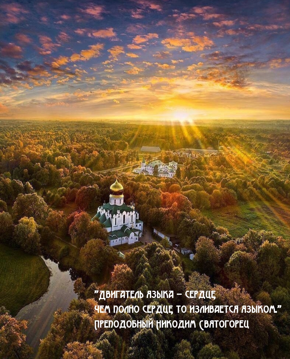 Двигатель языка – сердце, чем полно сердце, то изливается языком.