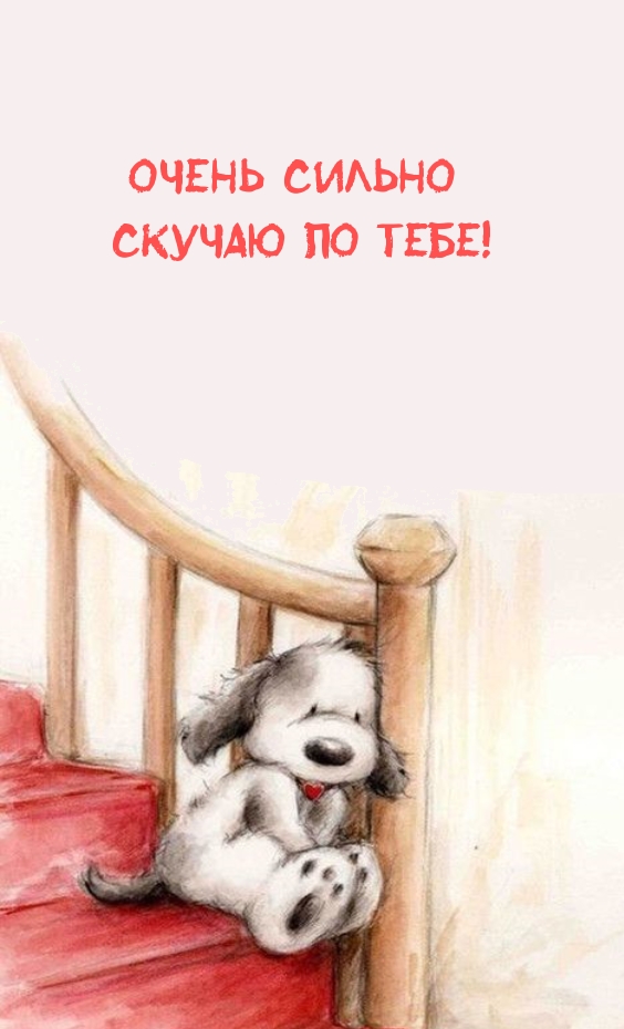 Очень сильно скучаю по тебе!
