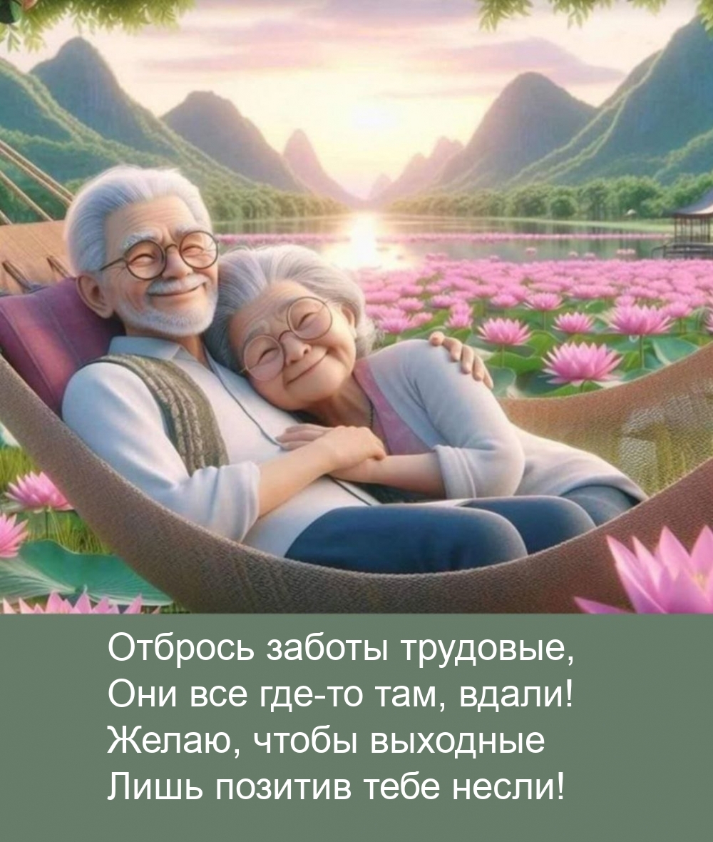 Отбрось заботы трудовые, они все где-то там, вдали!
