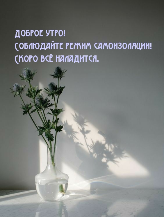 Доброе утро! Скоро всё наладится