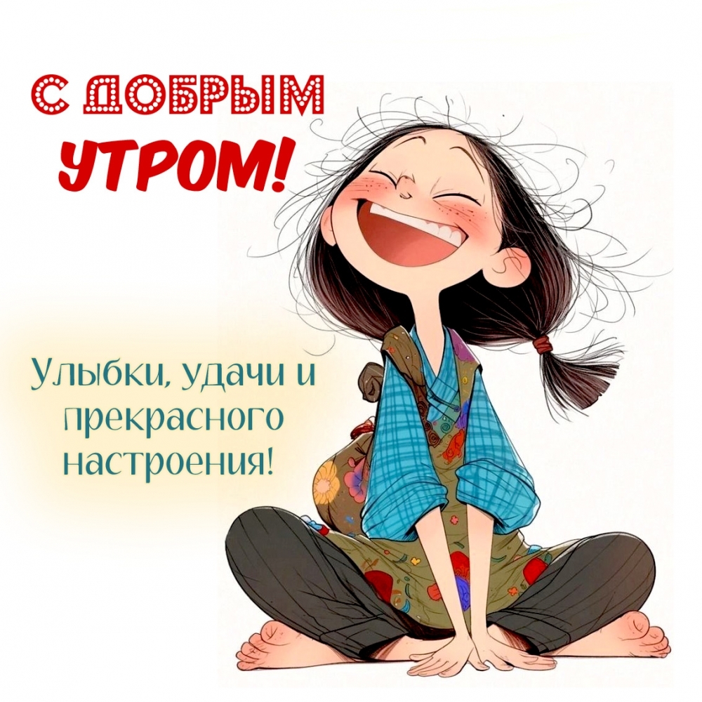 С добрым утром! Улыбки, удачи и прекрасного настроения!