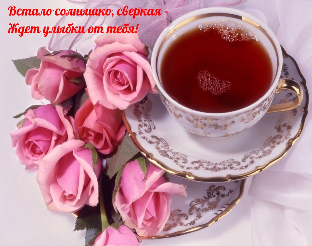 Встало солнышко, сверкая – Ждет улыбки от тебя!
