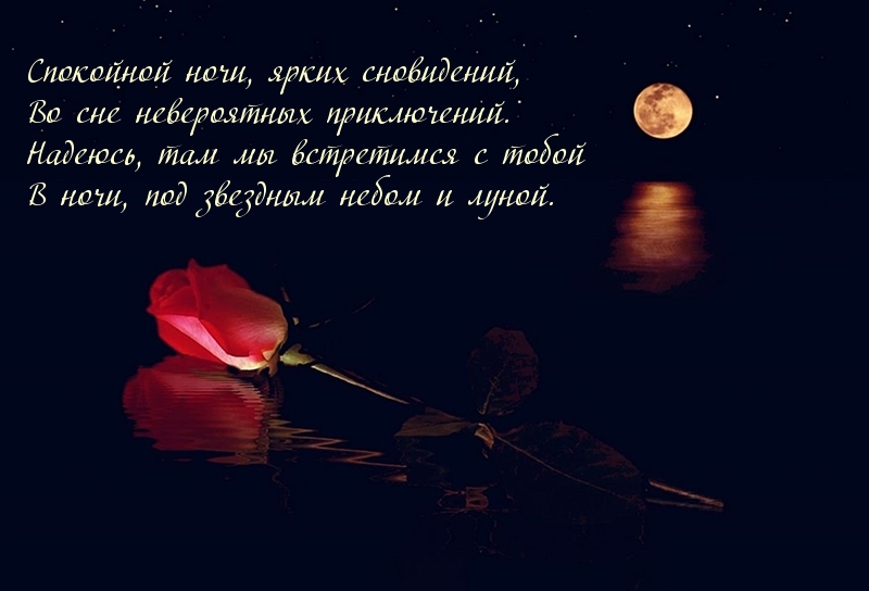 Спокойной ночи, ярких сновидений