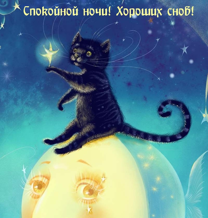 Спокойной ночи! Хороших снов!
