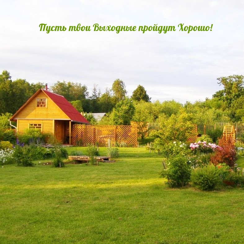Пусть твои Выходные пройдут Хорошо!