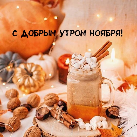 С добрым утром ноября!