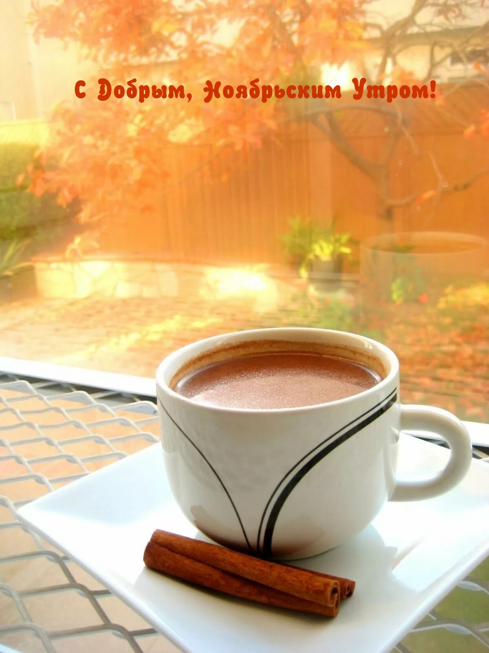 С Добрым, Ноябрьским Утром!