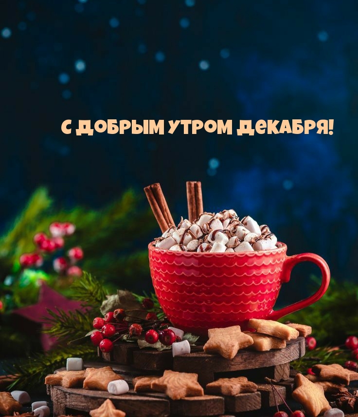 С добрым утром декабря!