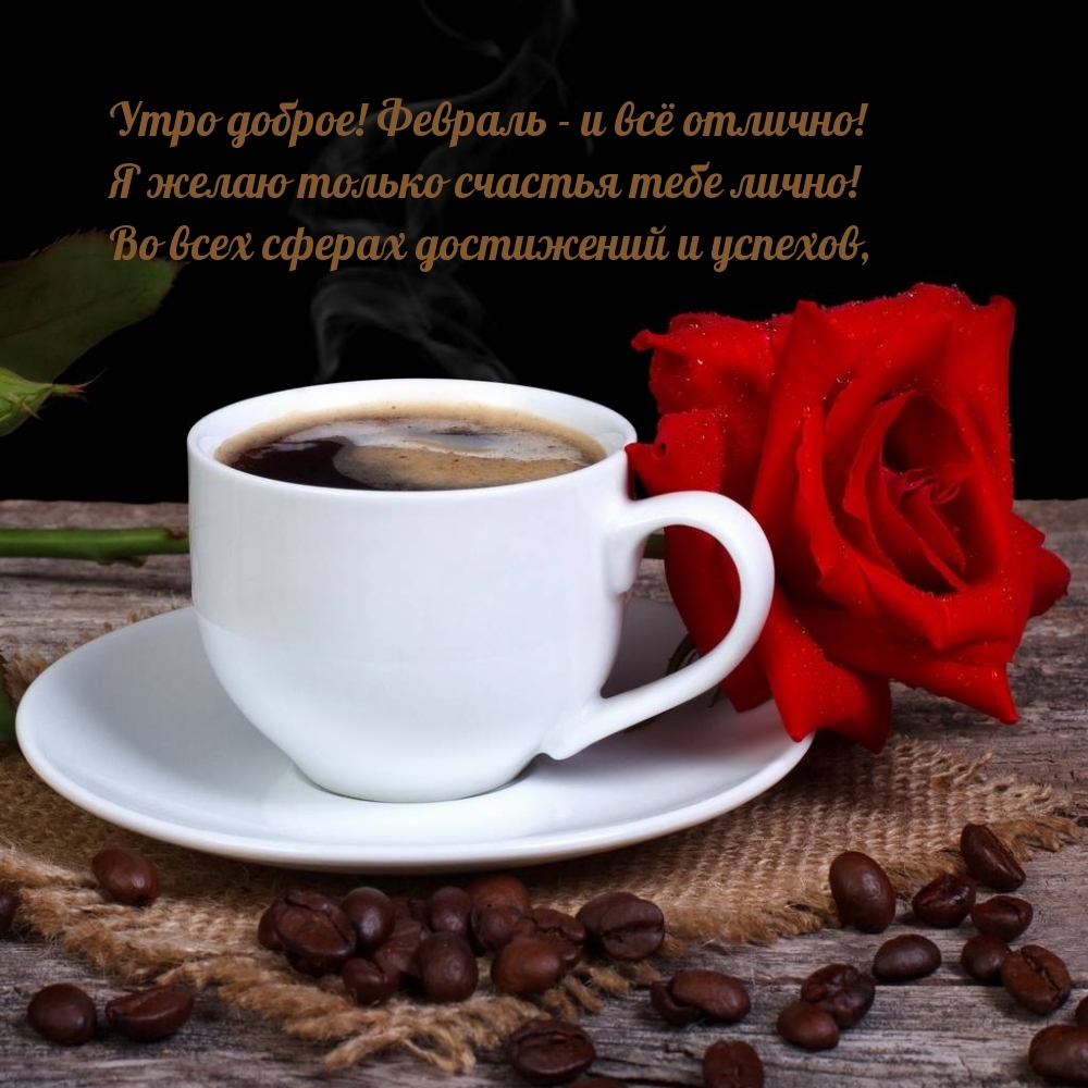 Утро доброе! Февраль — и всё отлично!