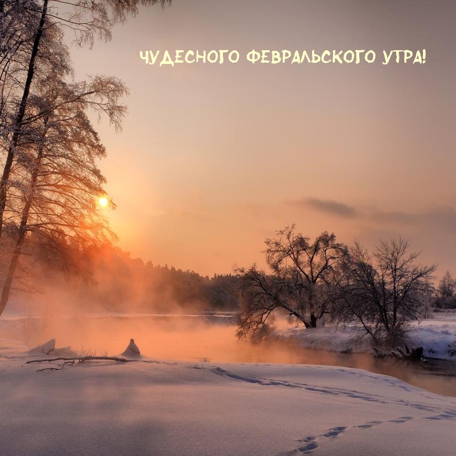 Чудесного Февральского Утра!
