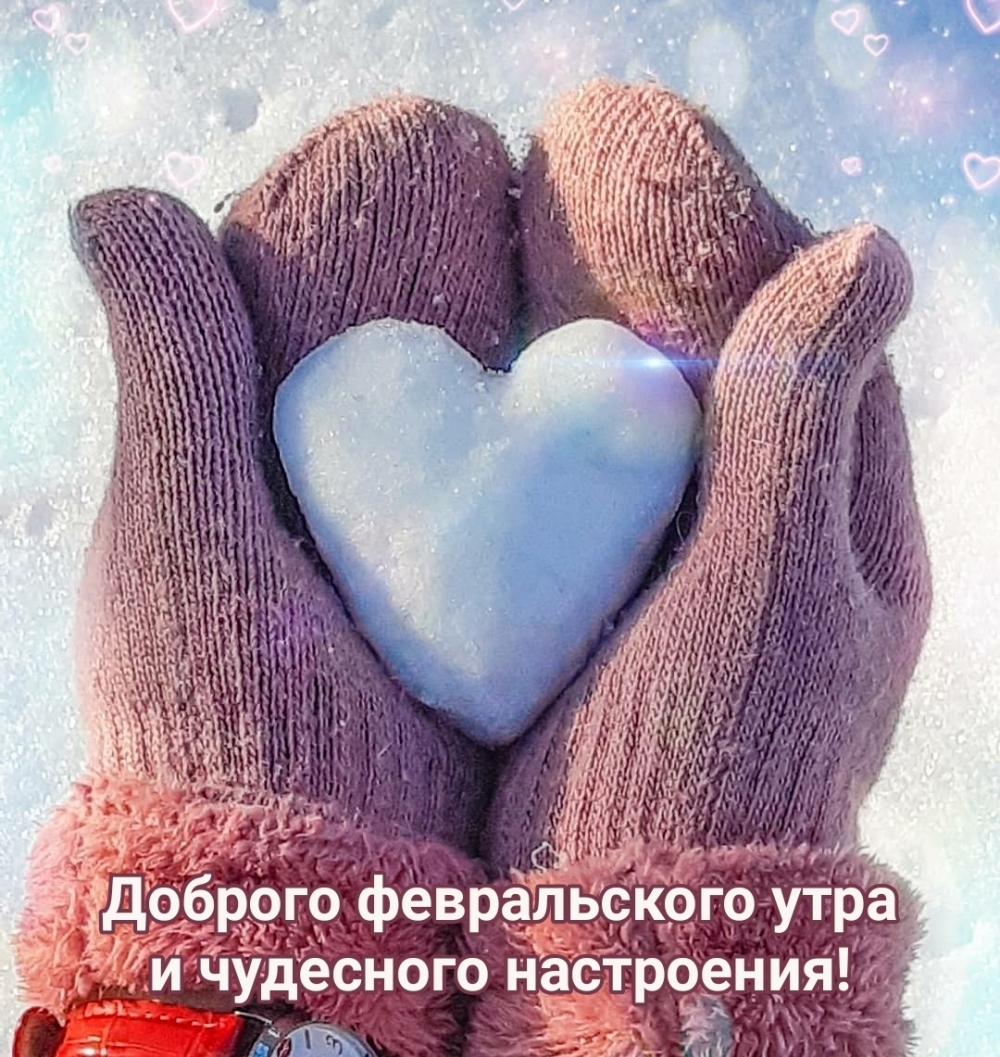 Доброго февральского утра и чудесного настроения!