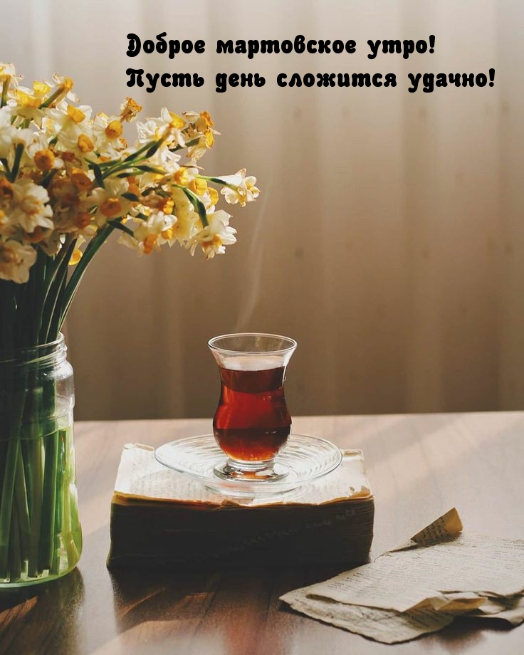 Доброе мартовское утро! Пусть день сложится удачно!