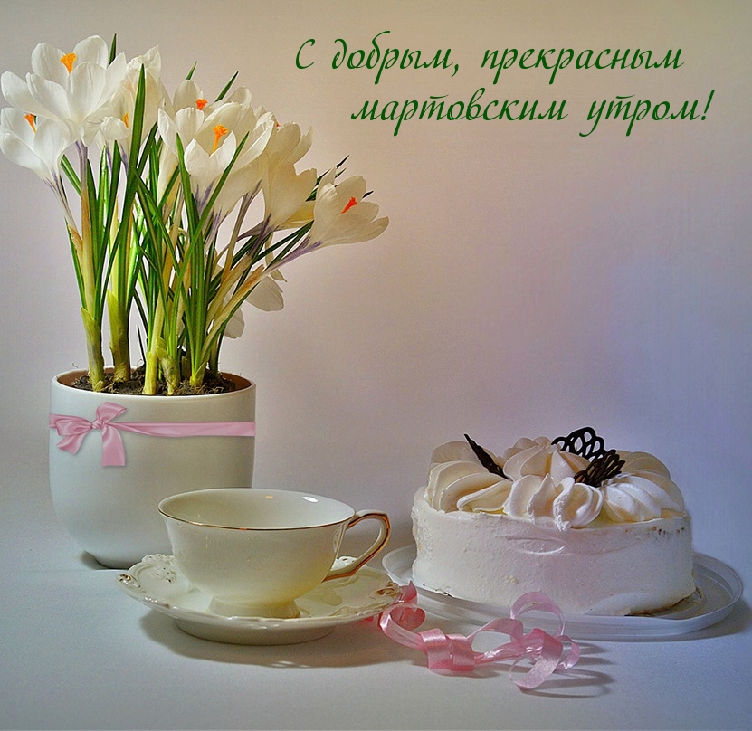 С добрым, прекрасным мартовским утром!