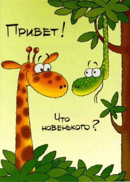 Привет! Чего новенького?