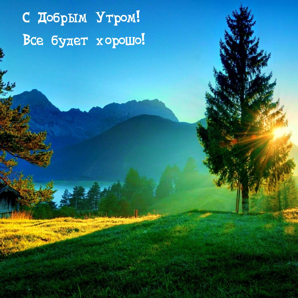 С Добрым Утром! Все будет хорошо!
